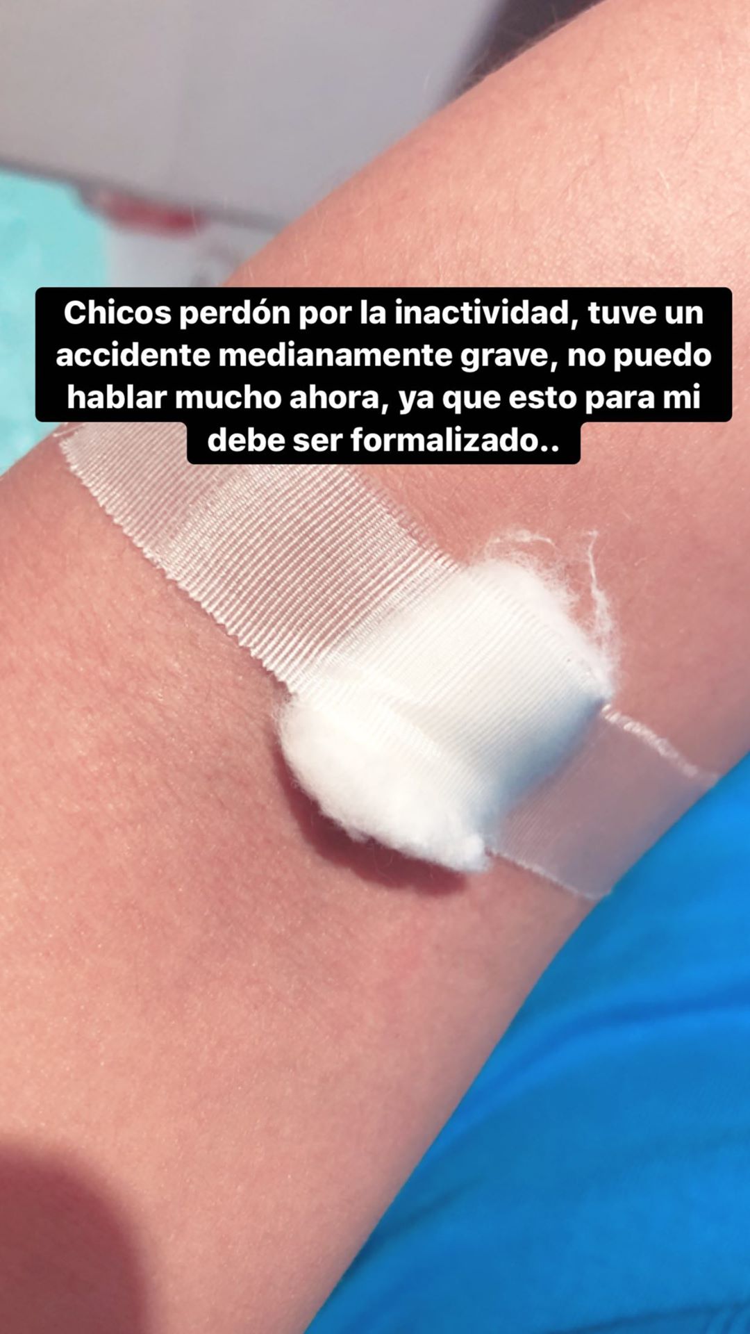 Angela Duarte sufrió accidente en Perú