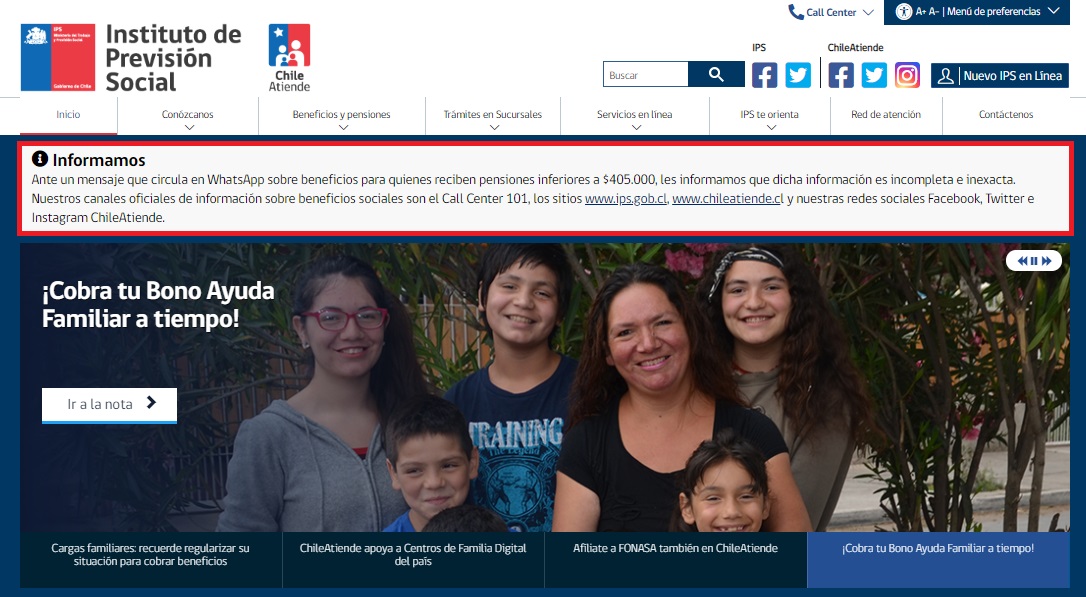 instituto de previsión social