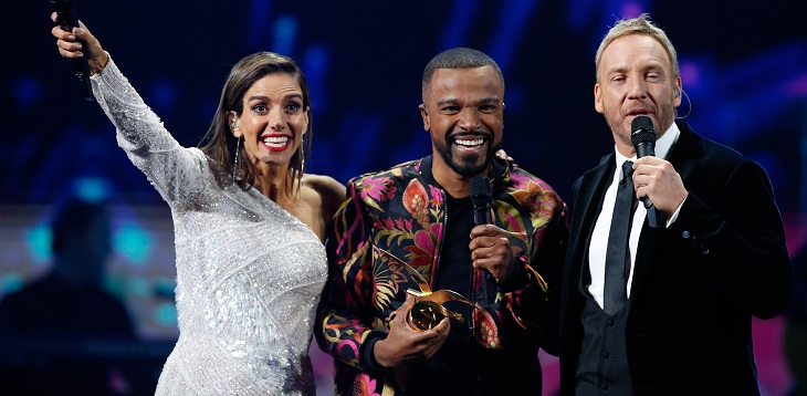 ¿Se equivocó de idioma? El chascarro de María Luisa Godoy con Alexandre Pires que pocos notaron