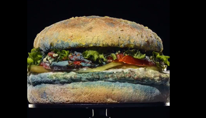 La notable campaña de Burger King para fidelizar a sus clientes: utilizaron hamburguesa descompuesta