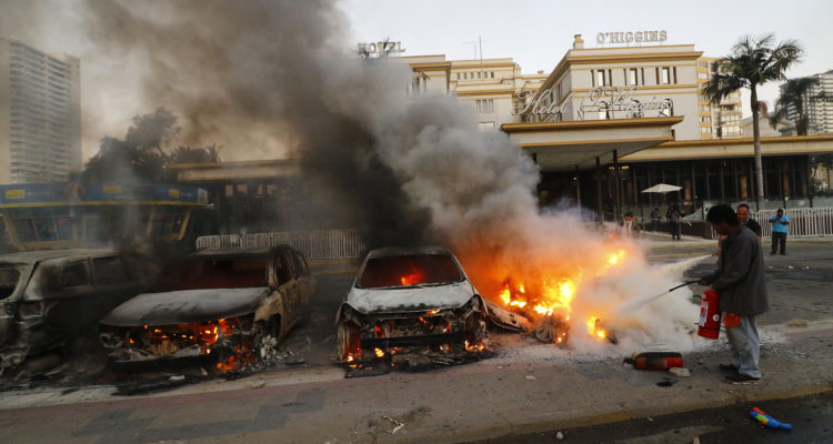 Carabineros por incidentes en Viña del Mar: 