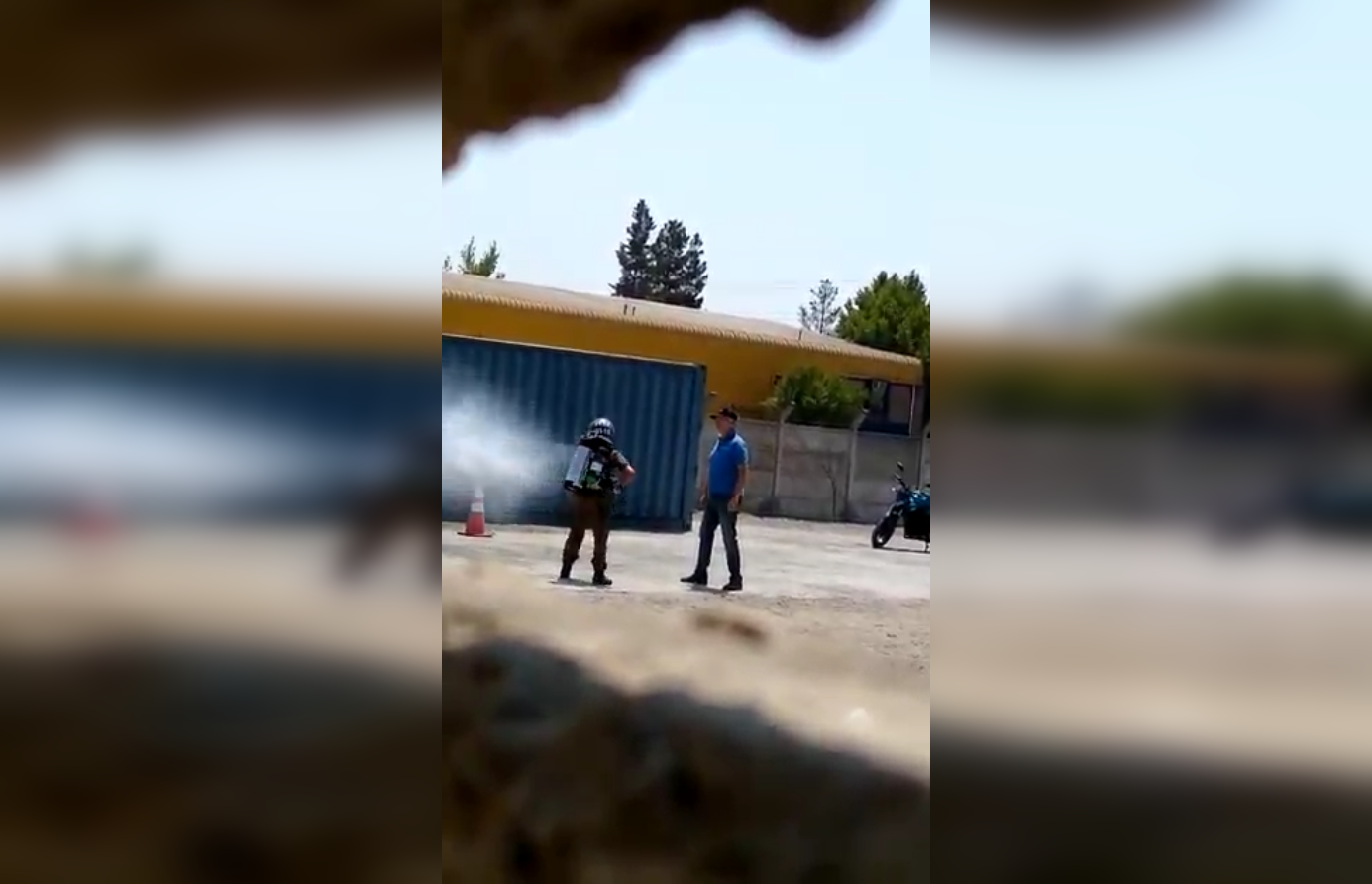 Extintor de impulsos: la nueva tecnología alemana adquirida por Carabineros que generó controversia