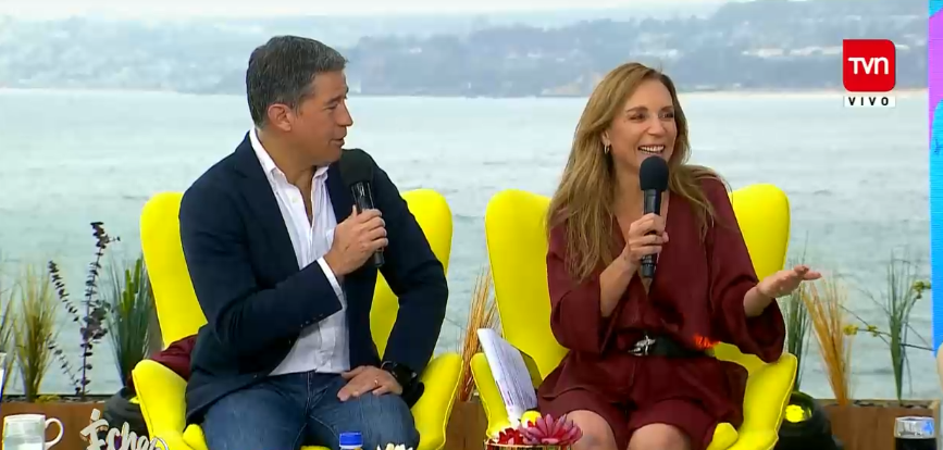 Karen Doggenweiler relató la divertida situación que vivió su yerno en la rutina de Pedro Ruminot