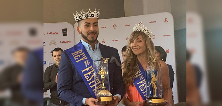 Rosita Piulats y Matías Falcón se coronaron como reyes de Viña