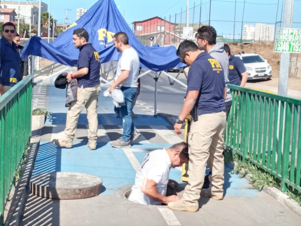 Encuentran elaborado túnel en dirección a banco en Concón: detenidos fueron sorprendidos excavando