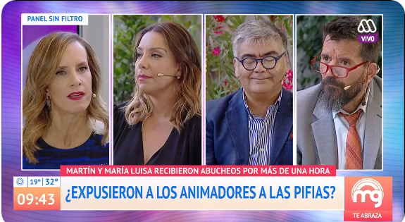 Diana Bolocco reaccionó indignada a crítica de Vasco Moulian sobre Viña 2020