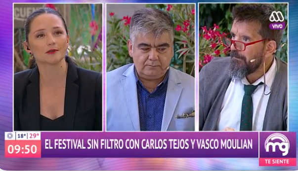 El round de Vasco Moulian con Andrea Arístegui