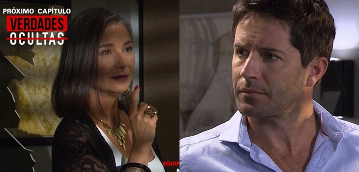 Mostró las garras: la amenaza de Gracia que complicará a Diego en 'Verdades Ocultas'