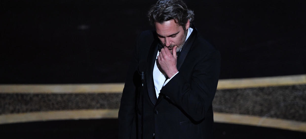 Joaquin Phoenix entregó emotivo discurso en los Óscar: se quebró al recordar a su hermano fallecido