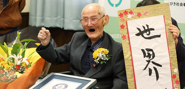 Falleció a los 112 años el hombre más longevo del mundo: japonés tenía el Record Guiness