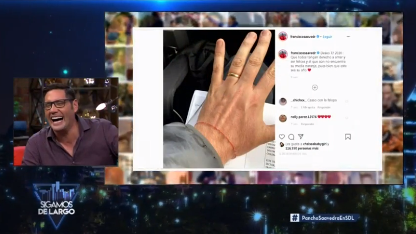 ANILLO de compromiso de PANCHO SAAVEDRA