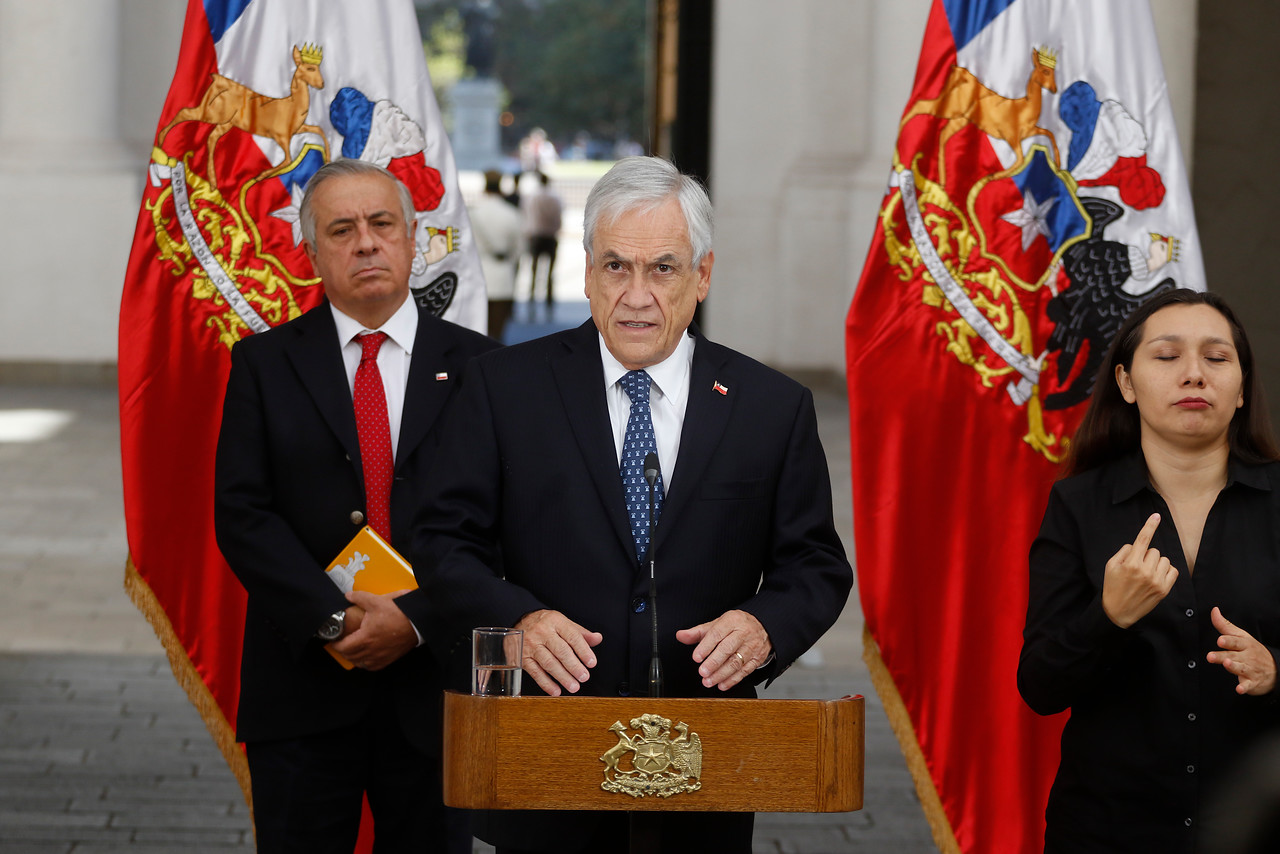 Presidente Piñera anuncia que Chile entró en fase 4 por COVID-19: se cerrarán las fronteras del país