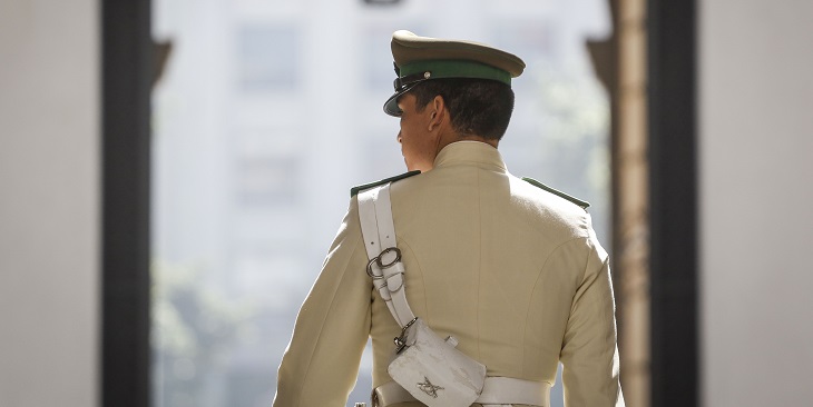 Carabineros informó de segundo caso de COVID-19 en la guardia del Palacio de La Moneda