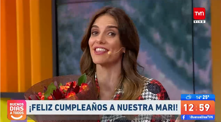 María Luisa Godoy cumple 40 años