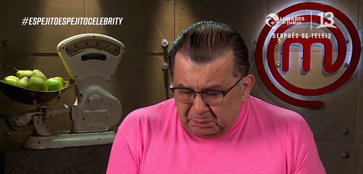 Carlos Zárate se emocionó hasta las lágrimas en el segundo capítulo de 'Masterchef Celebrity'