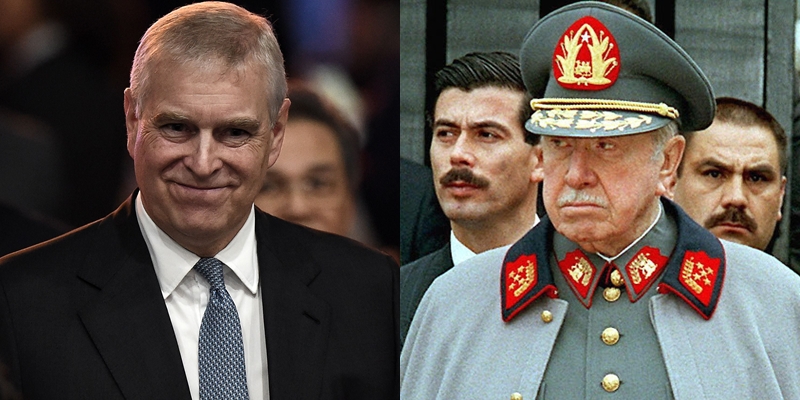 Príncipe Andrés contrató a exabogada de Augusto Pinochet para que lo defienda en el caso Epstein