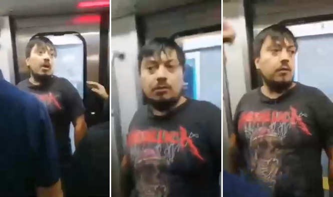 Hombre que golpeó a una joven en vagón del Metro quedó en libertad tras formalización