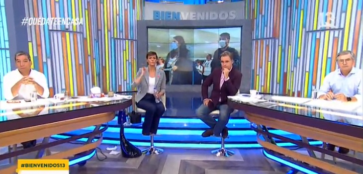 ¿Le bajó el perfil? La suave pero firme crítica de Amaro Gómez-Pablos a Mañalich en 'Bienvenidos'