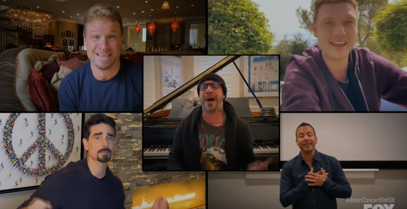 Backstreet Boys graba 'I want it that way' desde sus casas por la cuarentena y resultado es viral