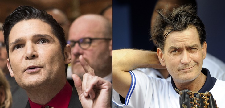 Corey Feldman estrena documental donde acusa a Charlie Sheen de violar a Corey Haim