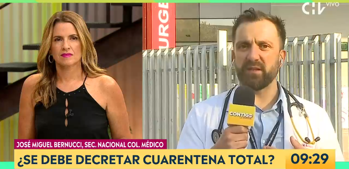 Hospital de Chillán lo desmintió: Colegio Médico aseguró que 50% de funcionarios está en cuarentena