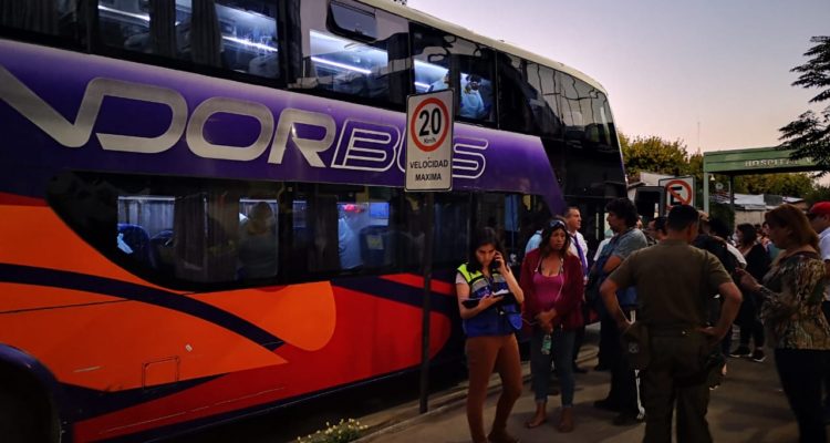 Detienen en Los Ángeles bus con destino a Valdivia y activan protocolo por sospecha de coronavirus
