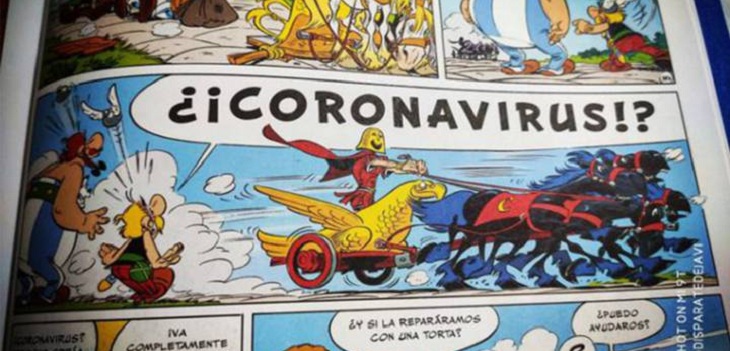 Los Simpson no son los únicos: Ásterix y Óbelix predijeron en 2017 el Coronavirus en Italia