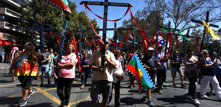 Persona que asistió a multitudinaria despedida del 