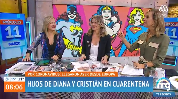 Cristián Sánchez y sus hijos están en cuarentena ante riesgo de COVID-19