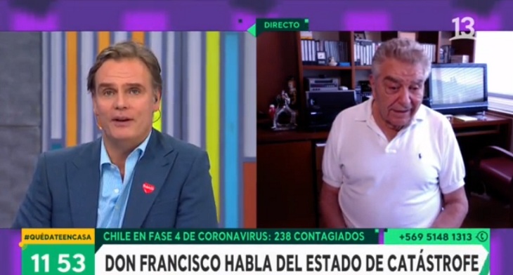don francisco bienvenidos