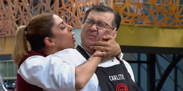 MasterChef Celebrity: Botota se llenó de críticas por fea actitud con Carlos Zárate durante duelo