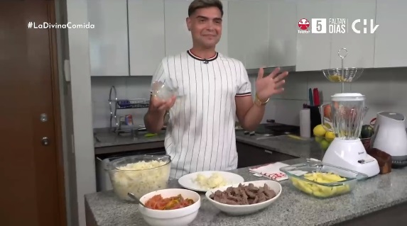 nelson mauri en la divina comida