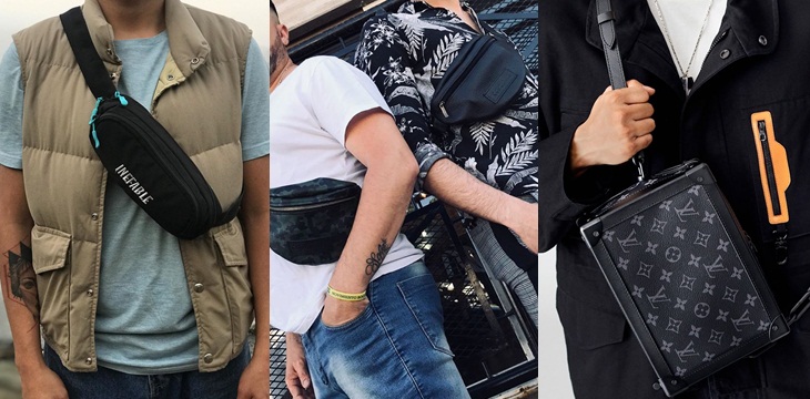 ¿Los usarías? La nueva tendencia de bolsos para hombre que se ha tomado las pasarelas
