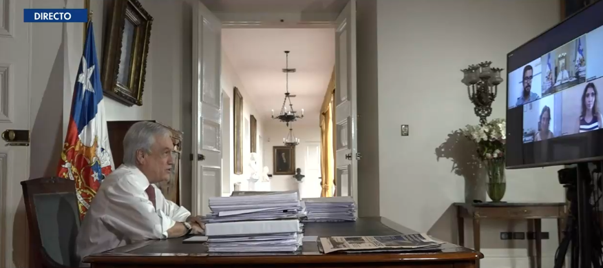 Piñera promulga ley de teletrabajo: 