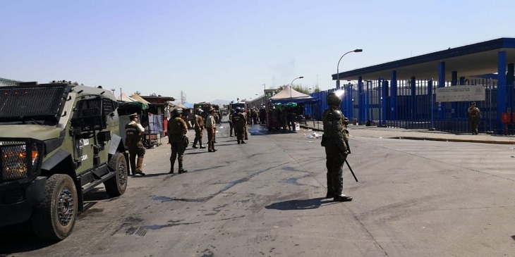 desordenes en santiago 1