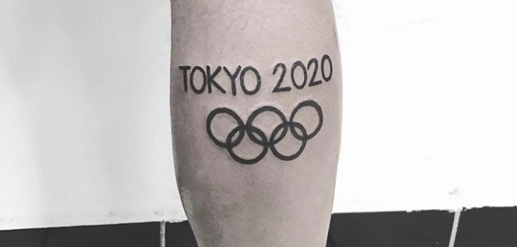 Maratonista se hizo tatuaje de Tokio 2020 antes de la suspensión: ahora pide ayuda para quitarlo