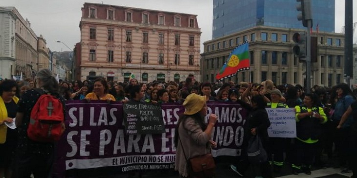 manifestaciones valparaiso