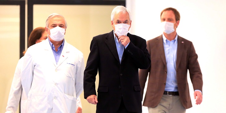 Presidente Piñera adelantó cifras de pacientes con COVID-19: 286 nuevos casos y 7.213 contagiados