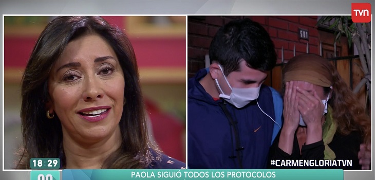 Conmovedor caso de mujer que quedó ciega y viuda emocionó a Carmen Gloria Arroyo en TVN
