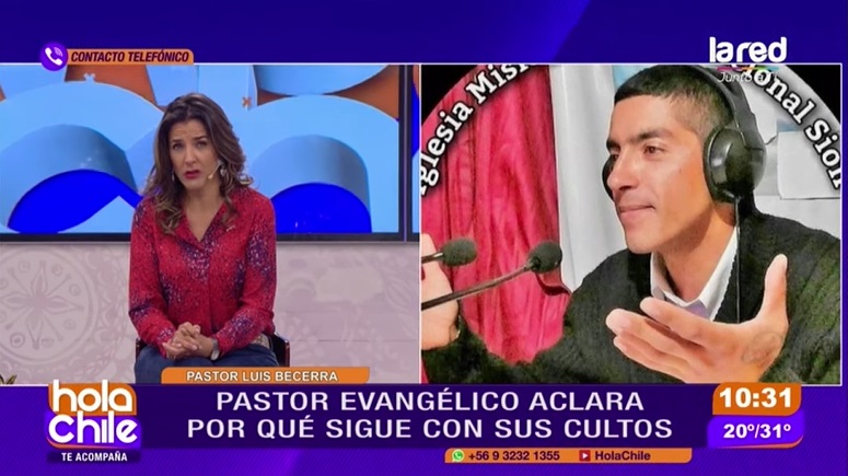 Pastor de Cañete que seguía haciendo cultos: 