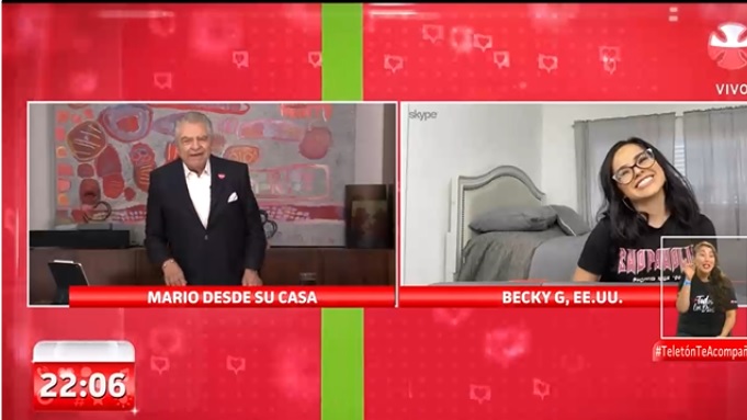 Don Francisco recordó lazo con Becky G durante contacto en Teletón: la conoció cuando tenía 10 años