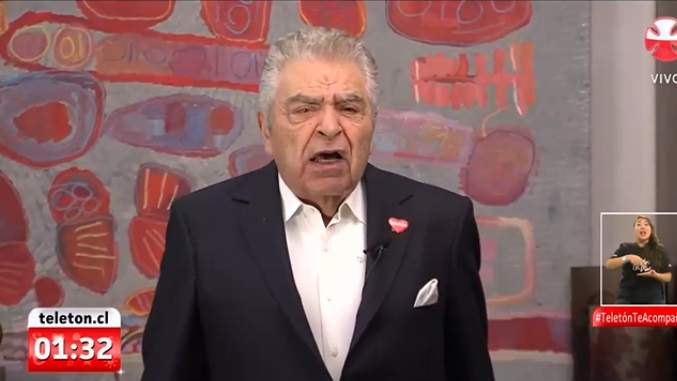 Don Francisco y su emotivo cierre de Teletón: 