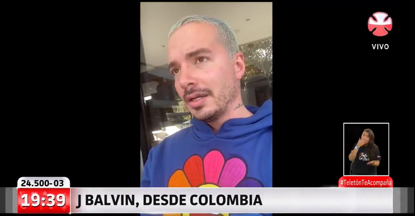 J Balvin y su esperanzador mensaje por la Teletón: 