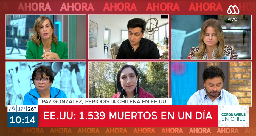 Paz González en Mega