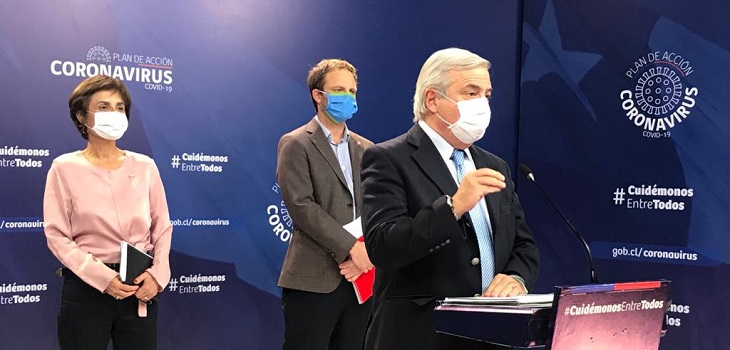 Chile llega a 11.812 contagiados por COVID-19 y fallecidos ascienden a 168