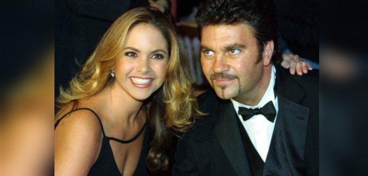 Heredó su talento: hija de Lucerito y Mijares deslumbró cantando con su padre desde la cuarentena