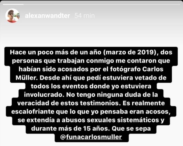 Instagram | Alex Anwandter