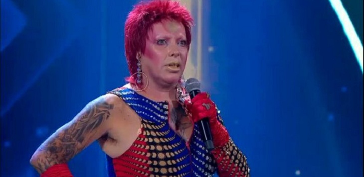 Imitador de David Bowie en Yo Soy recordó paso por TV en los 90 y reveló aspiraciones en el programa