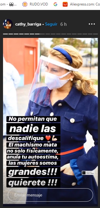 Cathy Barriga y cadem