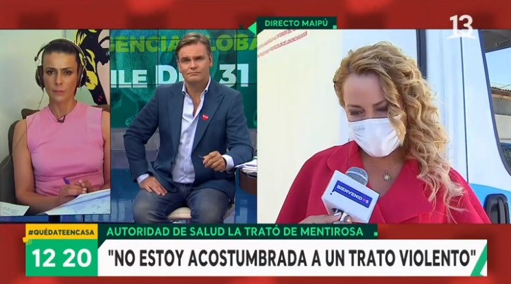 cathy barriga en bienvenidos por mañalich